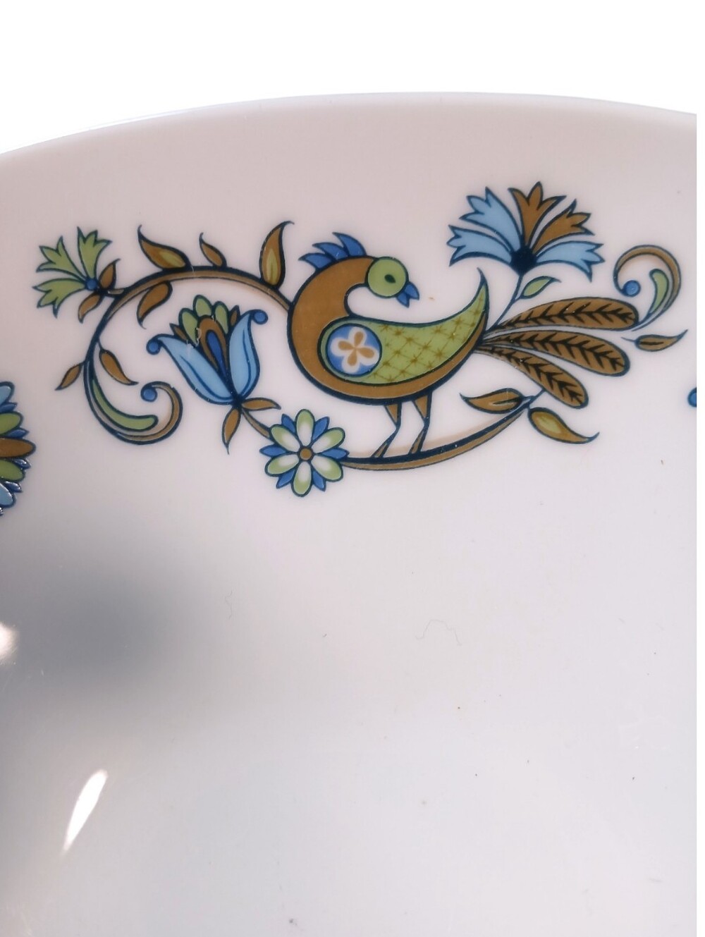Vintage 1970s Noritake #2049 Pastoral Serving Bowl - Picture 3 of 9
